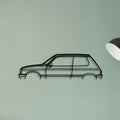 Samba 1982 Classic Silhouette Metal Wall Art - Tinvibe