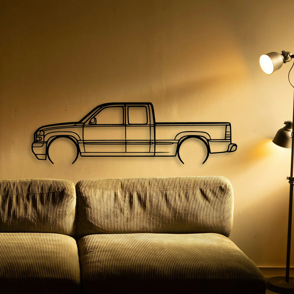 Sierra Classic Silhouette Metal Wall Art - Tinvibe