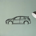 Speed 3 2012 Classic Silhouette Metal Wall Art - Tinvibe