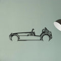 Super 7 Classic Silhouette Metal Wall Art - Tinvibe