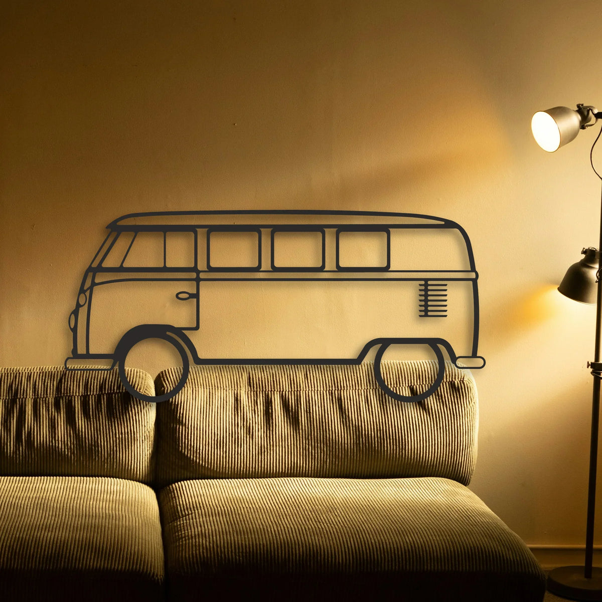T1 Classic Silhouette Metal Wall Art - Tinvibe