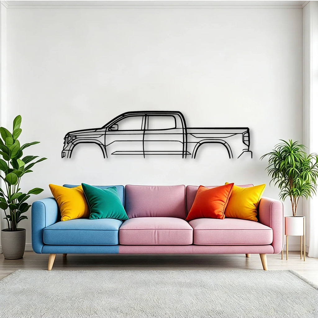 Tundra 1794 Edition 2016 Classic Silhouette Metal Wall Art - Tinvibe