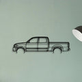 Tundra Double 2006 Classic Silhouette Metal Wall Art - Tinvibe