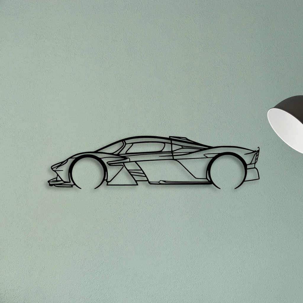 Valkyrie 2022 Classic Silhouette Metal Wall Art - Tinvibe