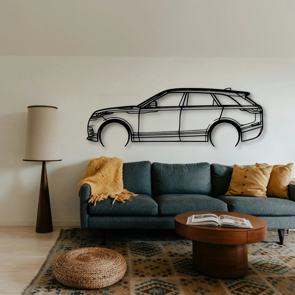 Velar 2020 Classic Silhouette Metal Wall Art - Tinvibe
