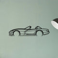 Viper RT 1999 Classic Silhouette Metal Wall Art - Tinvibe