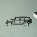 Wrangler 392 XR Classic Silhouette Metal Wall Art - Tinvibe