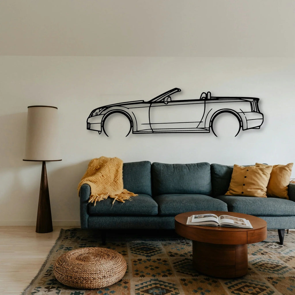 X V 2006 Classic Silhouette Metal Wall Art - Tinvibe