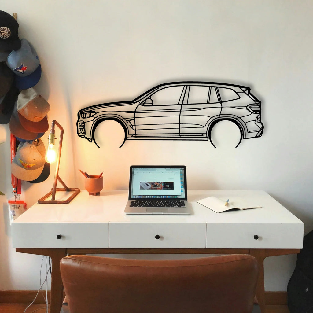 X3 M40I Classic Silhouette Metal Wall Art - Tinvibe