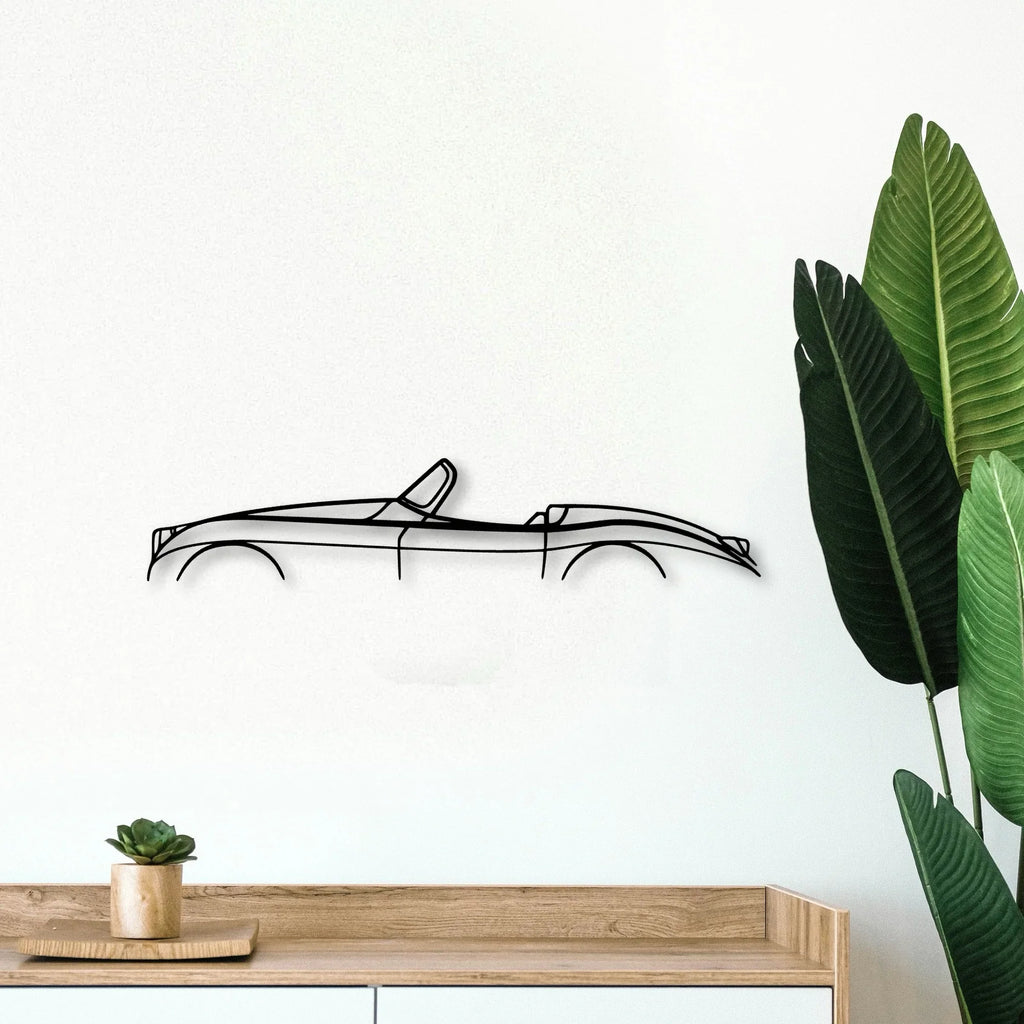 XK150 1959 Classic Silhouette Metal Wall Art - Tinvibe