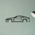 XK Classic Silhouette Metal Wall Art - Tinvibe