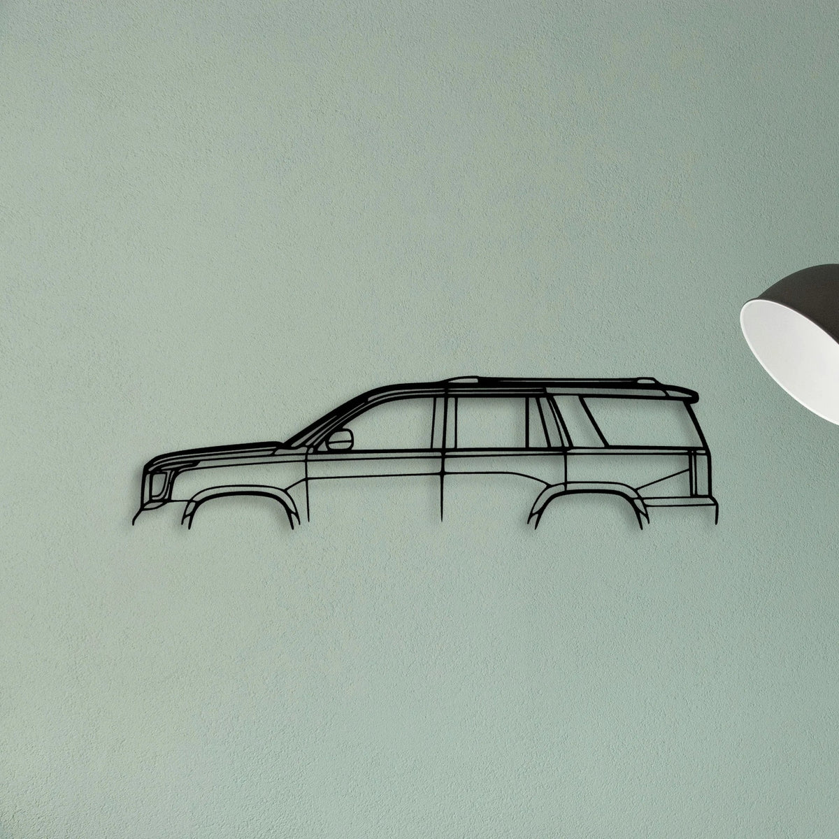 YUK Denali 2016 Classic Silhouette Metal Wall Art - Tinvibe