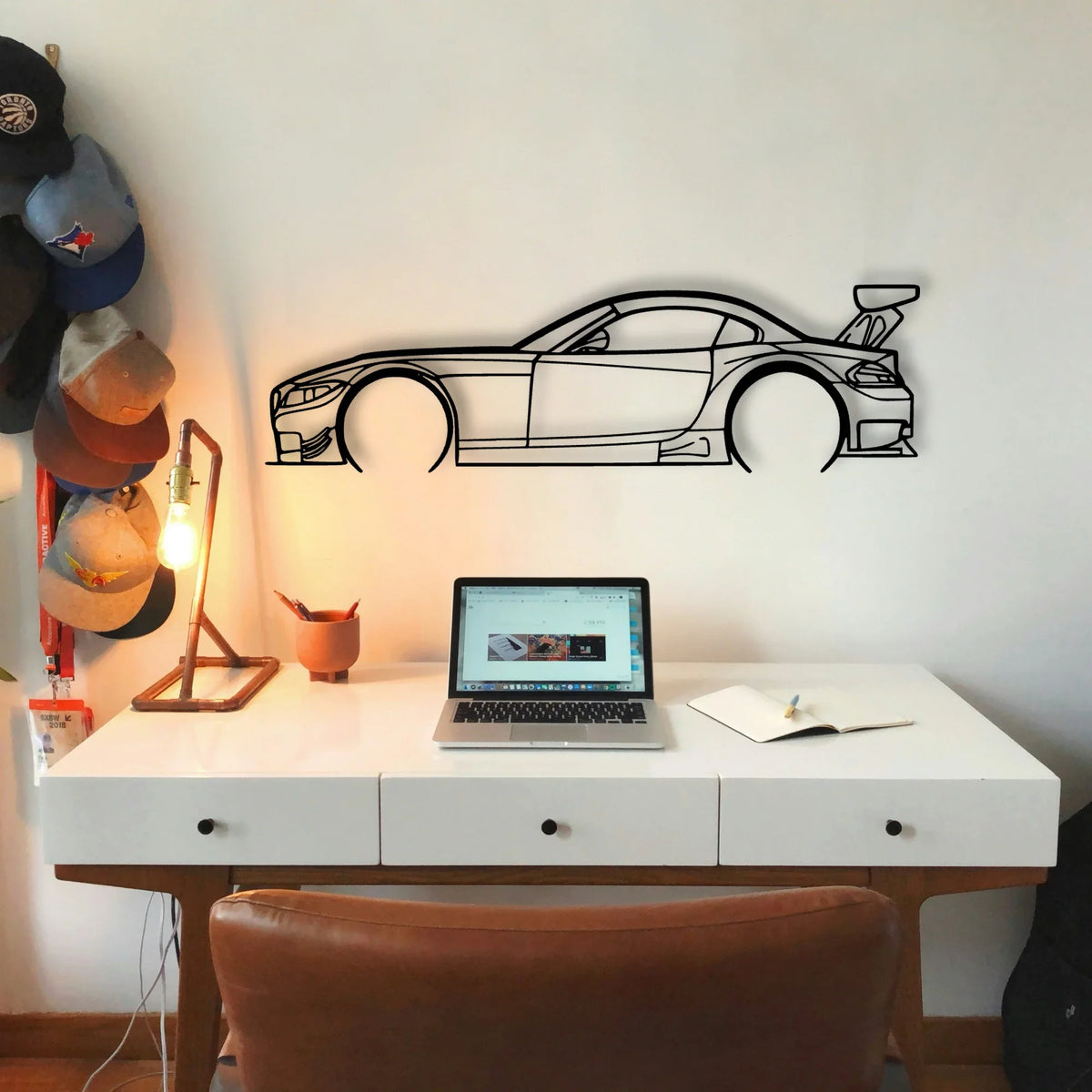 Z4 E89 GT3 Classic Silhouette Metal Wall Art - Tinvibe