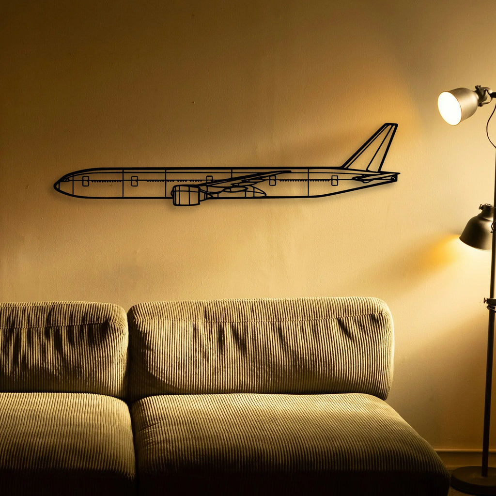 A 6 Intruder 2 Classic Aircraft Silhouette Metal Wall Art - Tinvibe