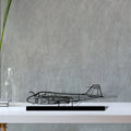 a-6-intruder Silhouette Metal Art Stand - Tinvibe