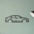 A RS3 Classic Silhouette Metal Wall Art - Tinvibe