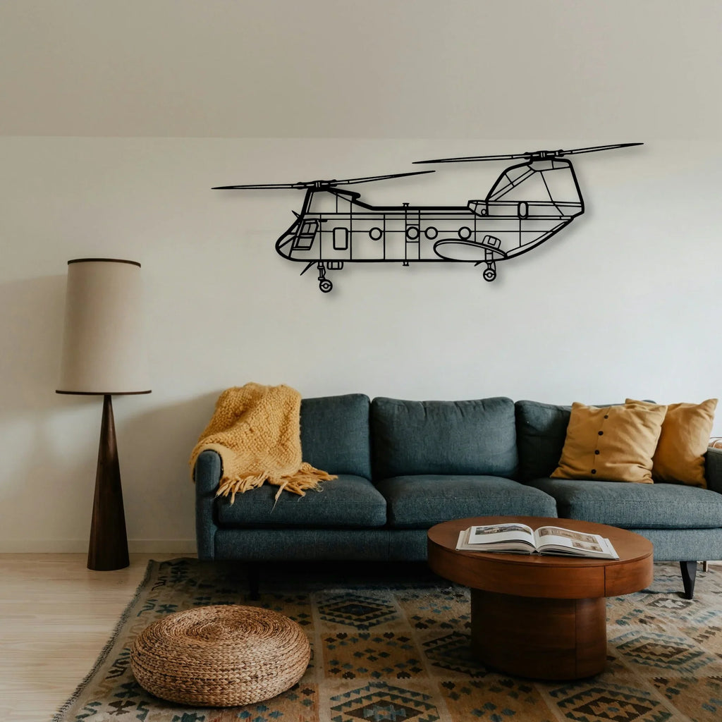 A Star Ba 2 Classic Aircraft Silhouette Metal Wall Art - Tinvibe