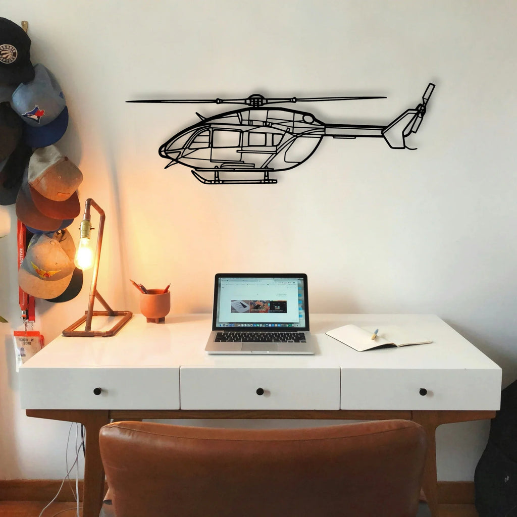 A300 600F Classic Aircraft Silhouette Metal Wall Art - Tinvibe