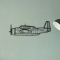 A400M Atlas Classic Aircraft Silhouette Metal Wall Art - Tinvibe