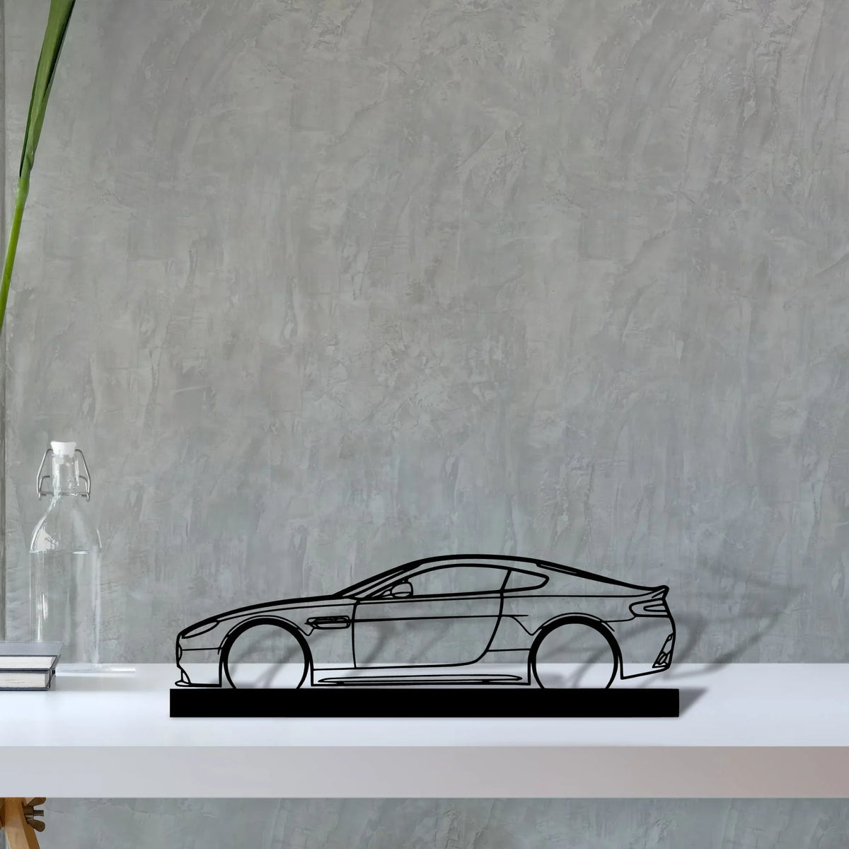 aston-vantage Silhouette Metal Art Stand - Tinvibe
