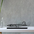 b-17 Silhouette Metal Art Stand - Tinvibe
