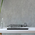 b-25h-2 Silhouette Metal Art Stand - Tinvibe
