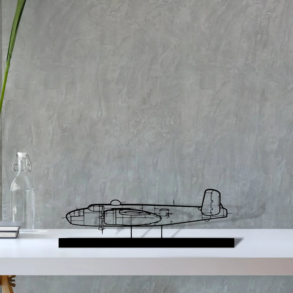 b25j-3 Silhouette Metal Art Stand - Tinvibe