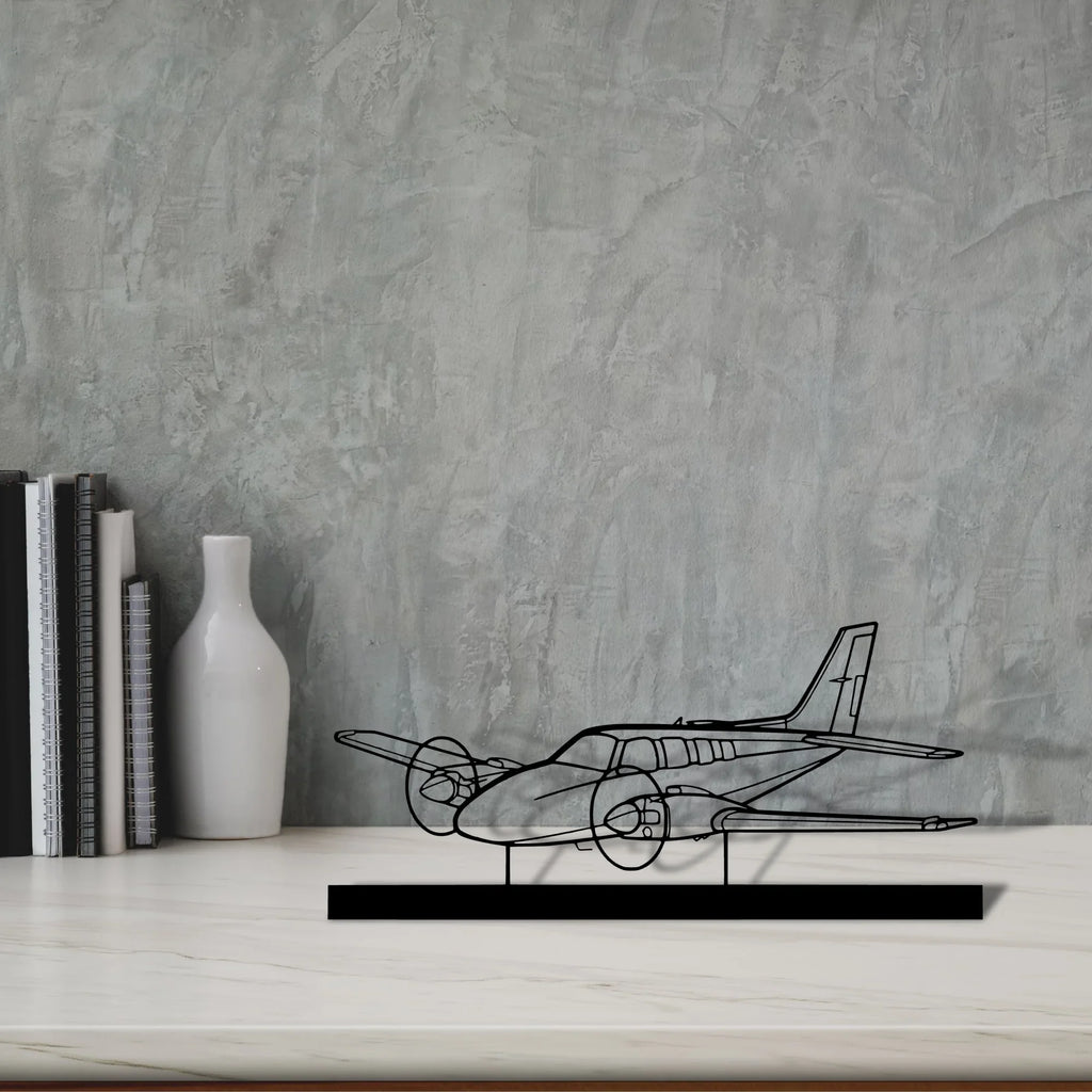 baron-58-2 Silhouette Metal Art Stand - Tinvibe