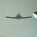 Bellanca Champion 7ECA 2 Classic Aircraft Silhouette Metal Wall Art - Tinvibe