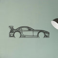 BMW Z4 E89 Classic Silhouette Metal Wall Art - Tinvibe