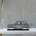 bronco-1971 Silhouette Metal Art Stand - Tinvibe