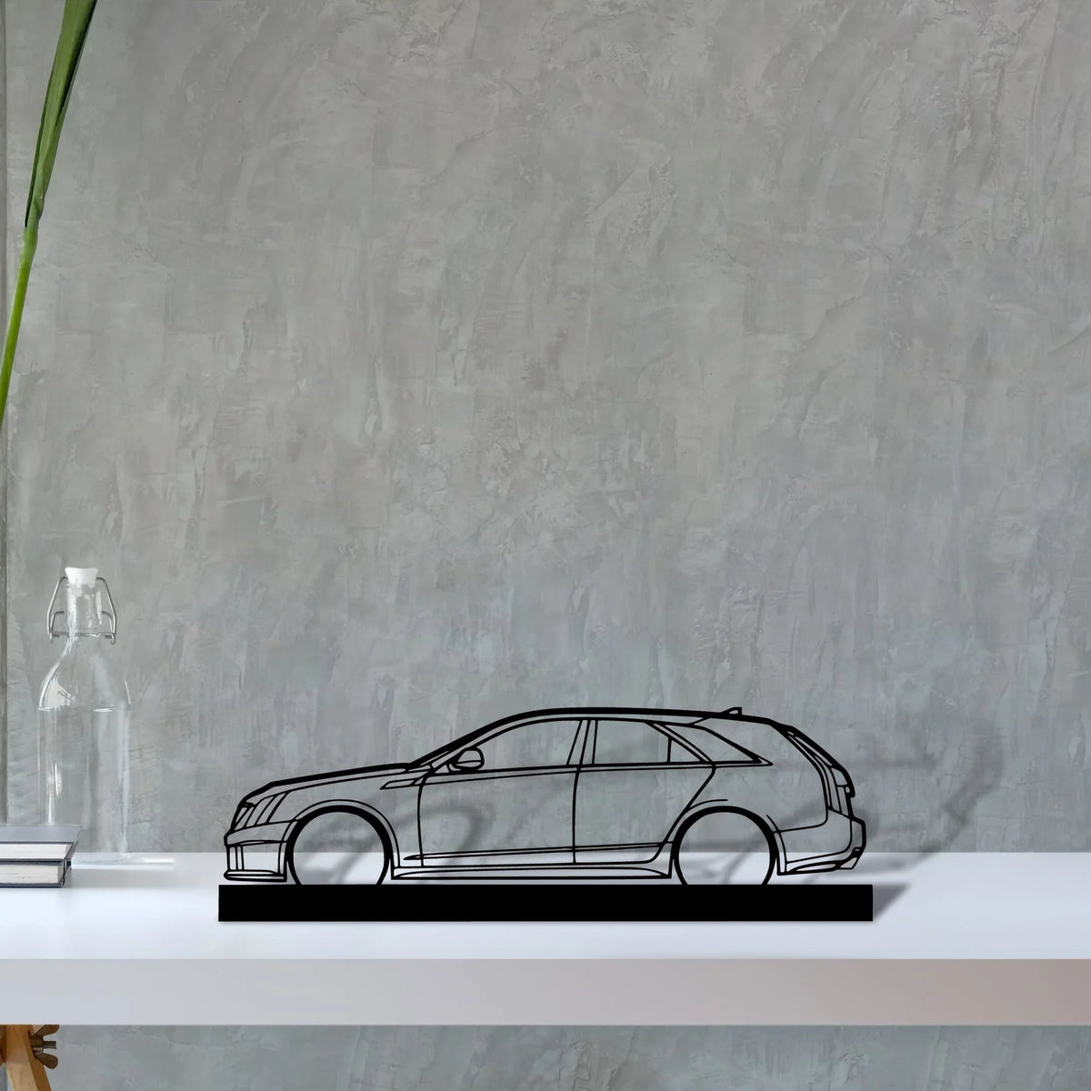 c-v-wagon Silhouette Metal Art Stand - Tinvibe