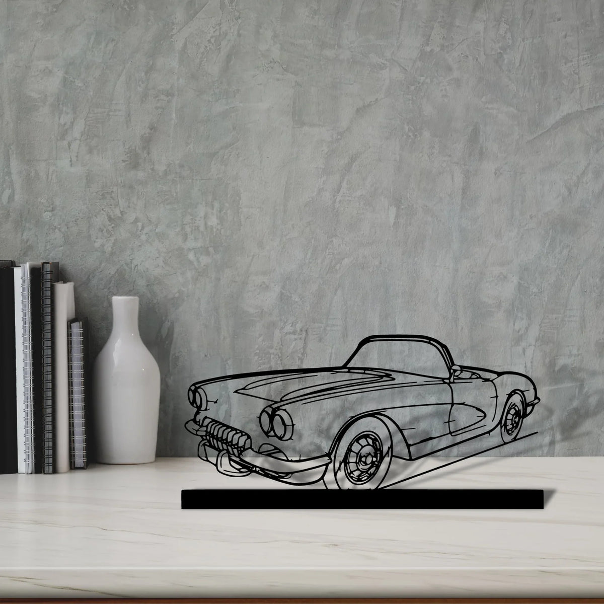 c1-1960-2 Silhouette Metal Art Stand - Tinvibe