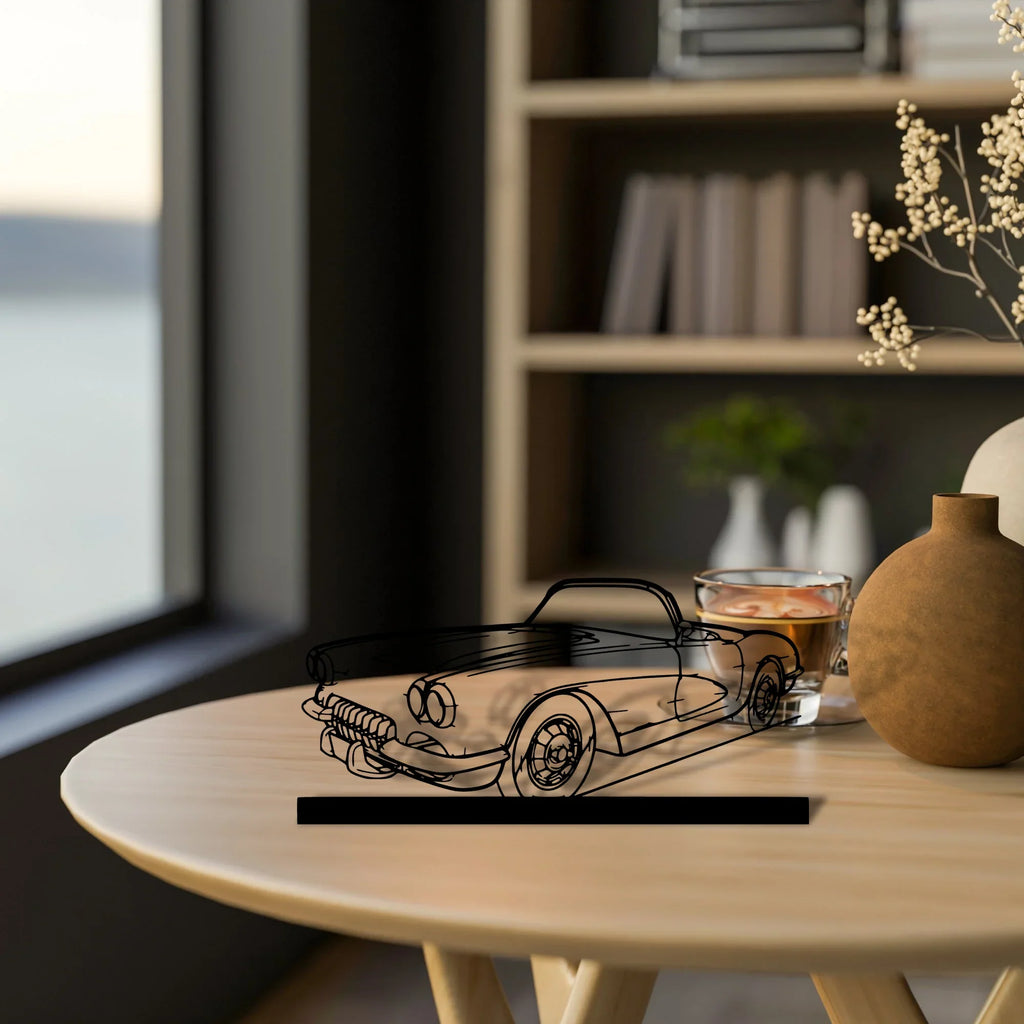 c1-1960-2 Silhouette Metal Art Stand - Tinvibe