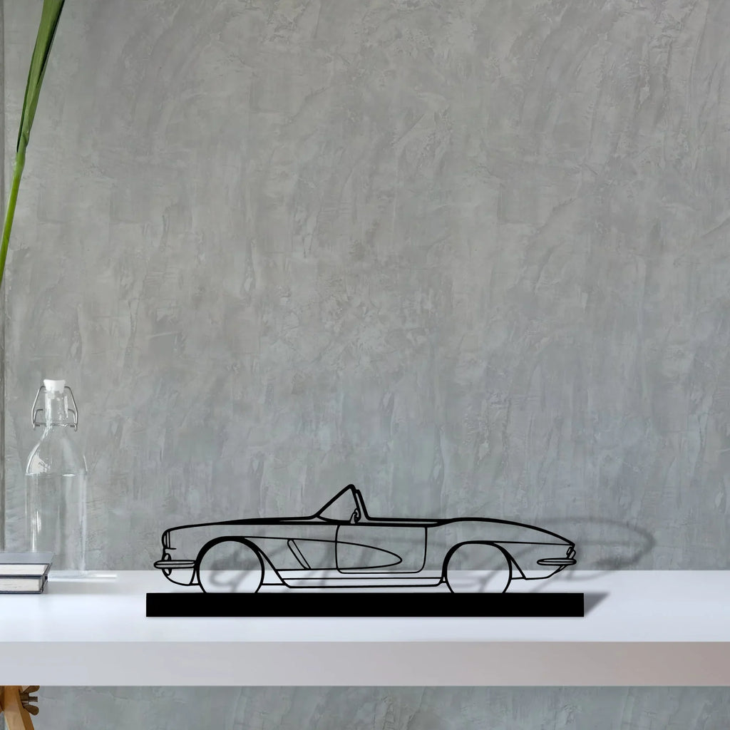 c1-1962 Silhouette Metal Art Stand - Tinvibe