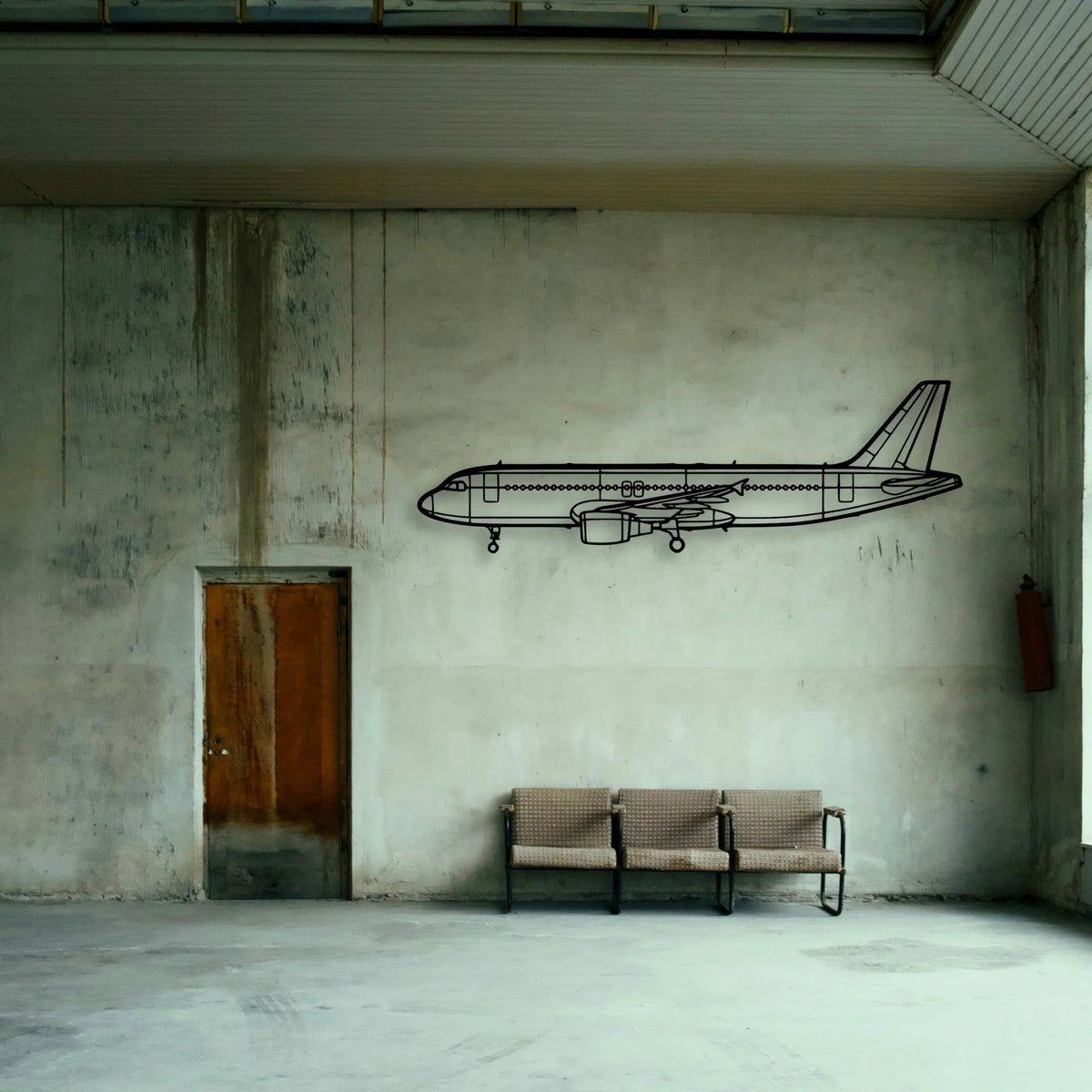 C208B Grand Caravan Classic Aircraft Silhouette Metal Wall Art - Tinvibe