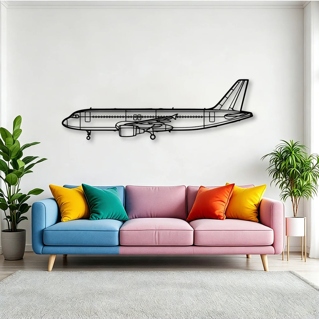 C208B Grand Caravan Classic Aircraft Silhouette Metal Wall Art - Tinvibe