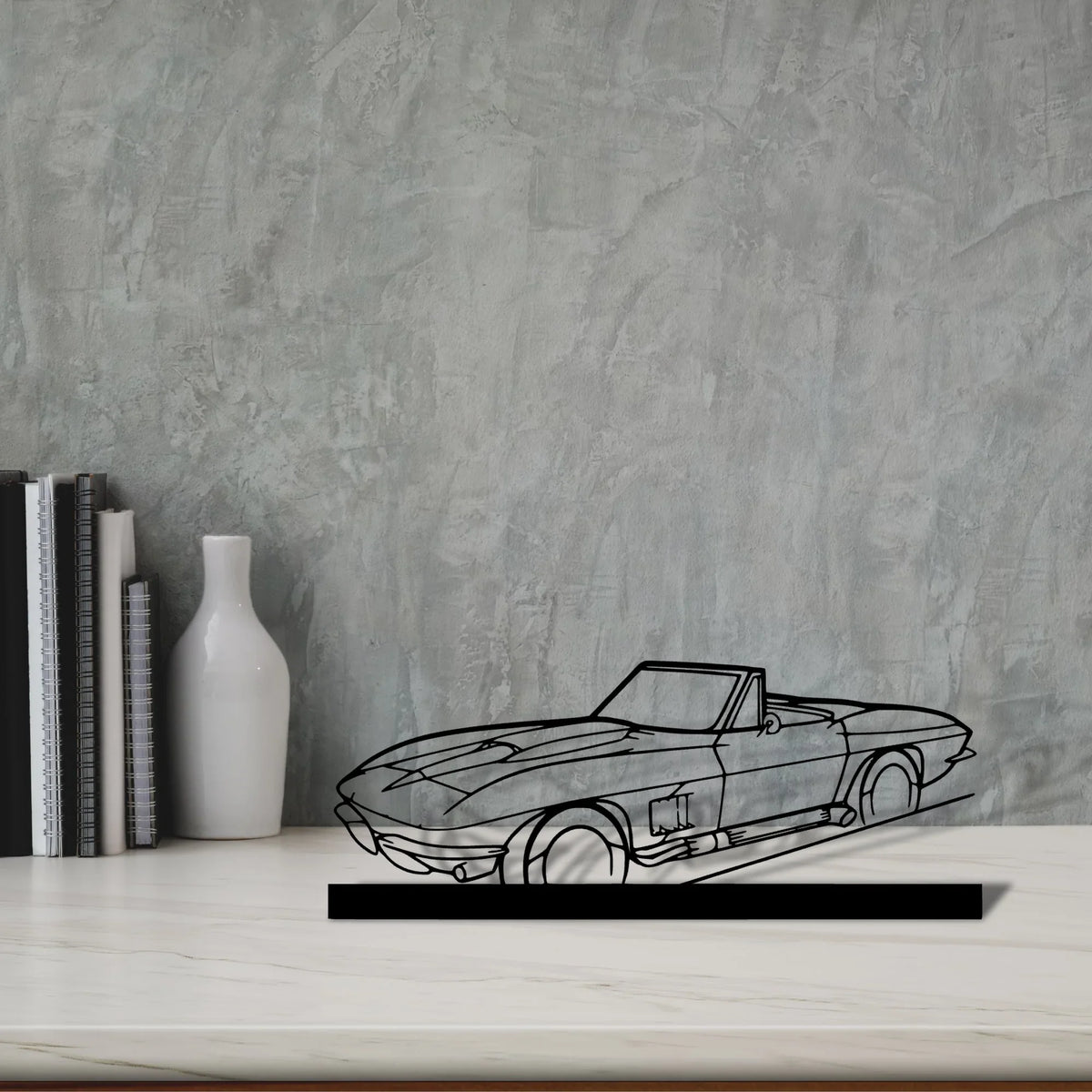 c2 Silhouette Metal Art Stand - Tinvibe