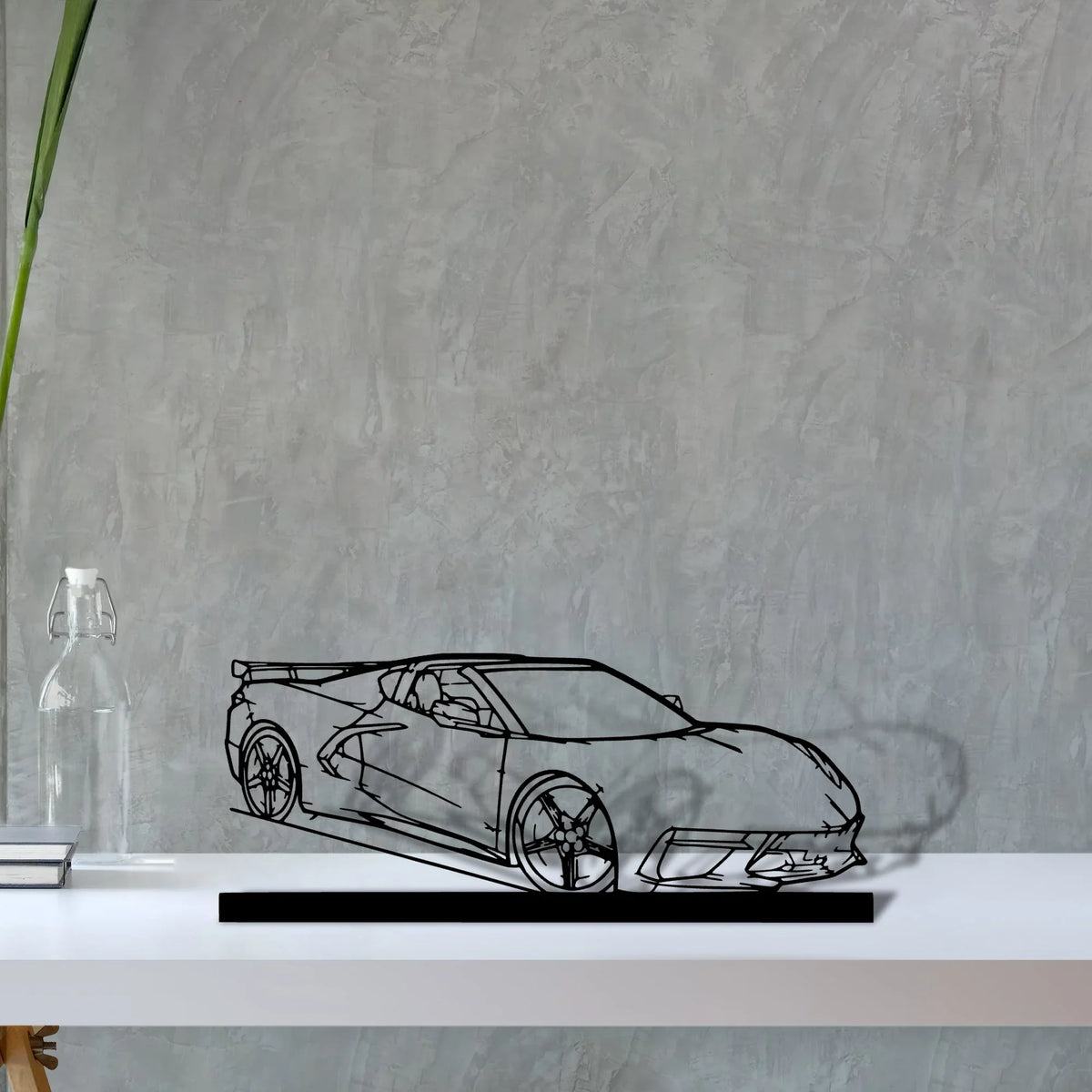 c8-htc-2 Silhouette Metal Art Stand - Tinvibe