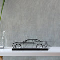 challenger-scat-pack-2022 Silhouette Metal Art Stand - Tinvibe