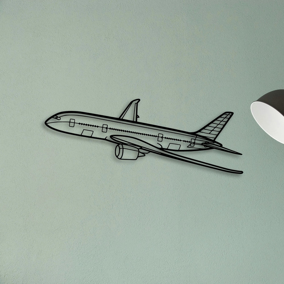 CJ3 4 Classic Aircraft Silhouette Metal Wall Art - Tinvibe