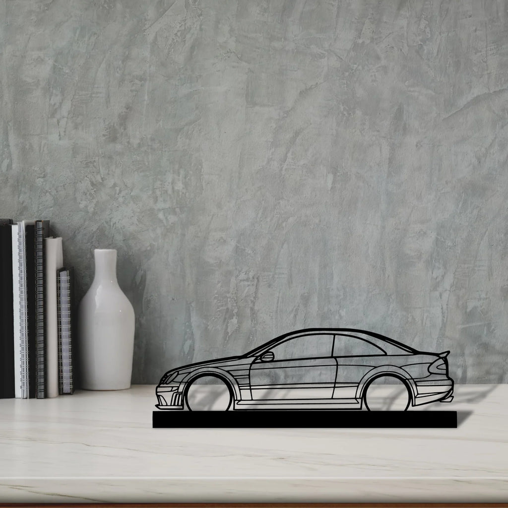 clk63-black-series Silhouette Metal Art Stand - Tinvibe