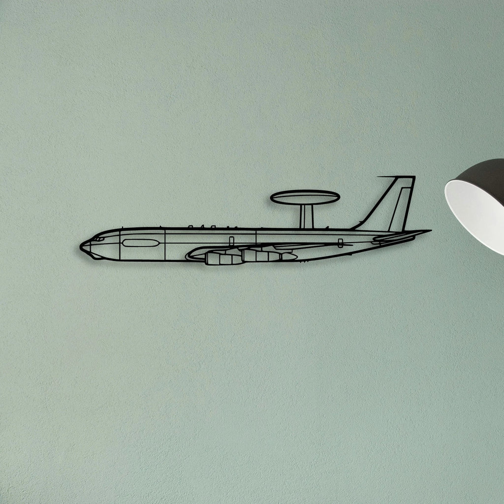 Columbia 350 Classic Aircraft Silhouette Metal Wall Art - Tinvibe