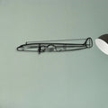 Constellation Classic Aircraft Silhouette Metal Wall Art - Tinvibe
