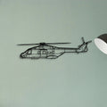 DA20 Classic Aircraft Silhouette Metal Wall Art - Tinvibe