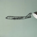 Douglas F 4D Classic Aircraft Silhouette Metal Wall Art - Tinvibe