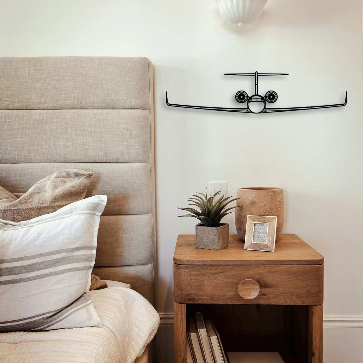 E 2C Hawkeye Classic Aircraft Silhouette Metal Wall Art - Tinvibe