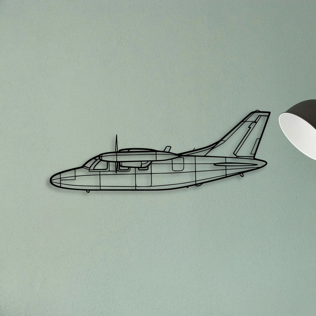 Ea 18G Classic Aircraft Silhouette Metal Wall Art - Tinvibe