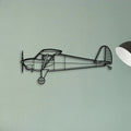 Eagle Ii Classic Aircraft Silhouette Metal Wall Art - Tinvibe