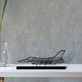 f-16c-missiles-2 Silhouette Metal Art Stand - Tinvibe